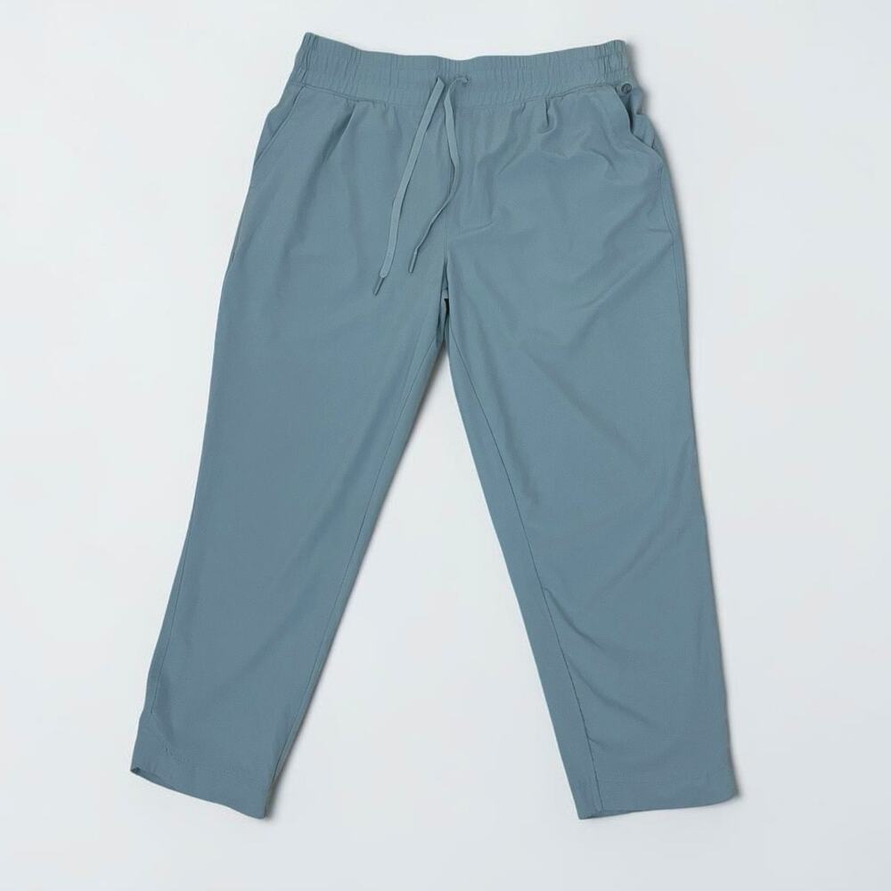 Apana Light Blue Active Ankle Cropped Joggers